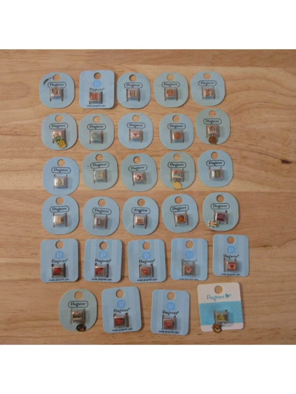 Lot of 29 New Pugster Add-A-Link Charms for Charm Bracelet